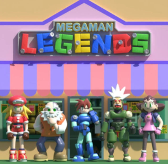 CAPCOM SOUND TEAM | MEGA MAN LEGENDS OST (CLEAR VINYL/2LP) | VINYL RECORD (LP)