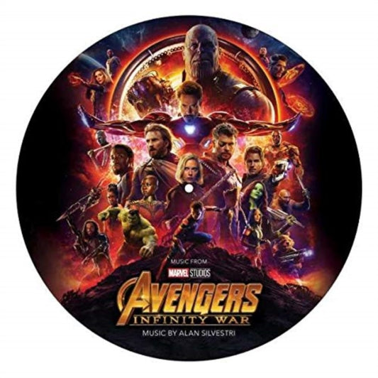 SILVESTRI, ALAN | AVENGERS: INFINITY WAR OST (PICTURE DISC) | VINYL RECORD (LP)