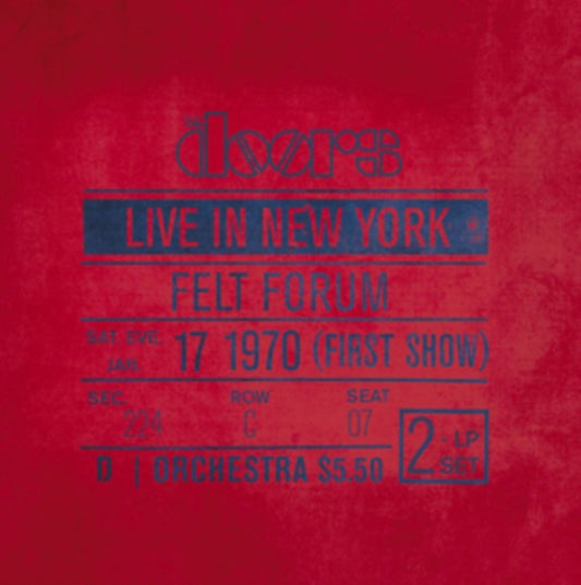 DOORS | LIVE IN NEW YORK | VINYL RECORD (LP)