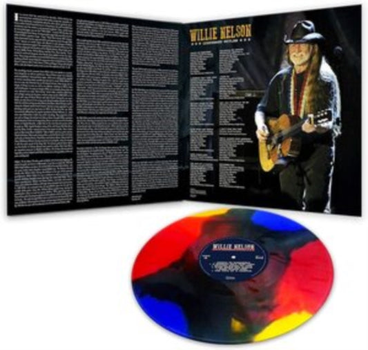 NELSON, WILLIE | LEGENDARY OUTLAW (MULTI-COLORED VINYL/GATEFOLD) | VINYL RECORD (LP)